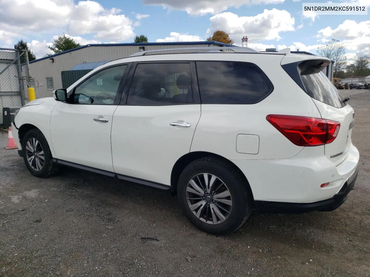 2019 Nissan Pathfinder S VIN: 5N1DR2MM2KC591512 Lot: 76037844