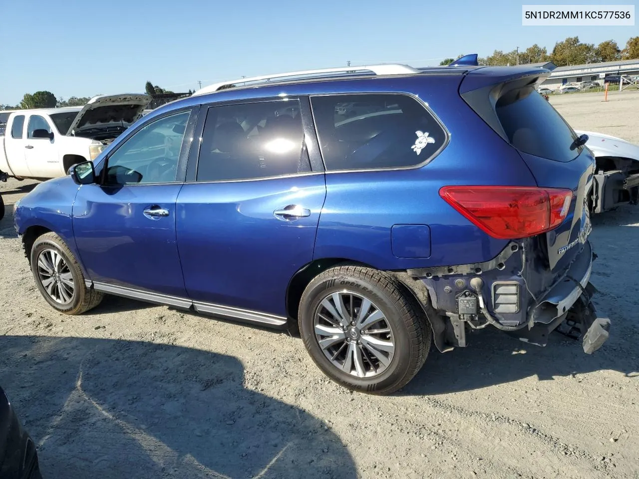 2019 Nissan Pathfinder S VIN: 5N1DR2MM1KC577536 Lot: 76071314