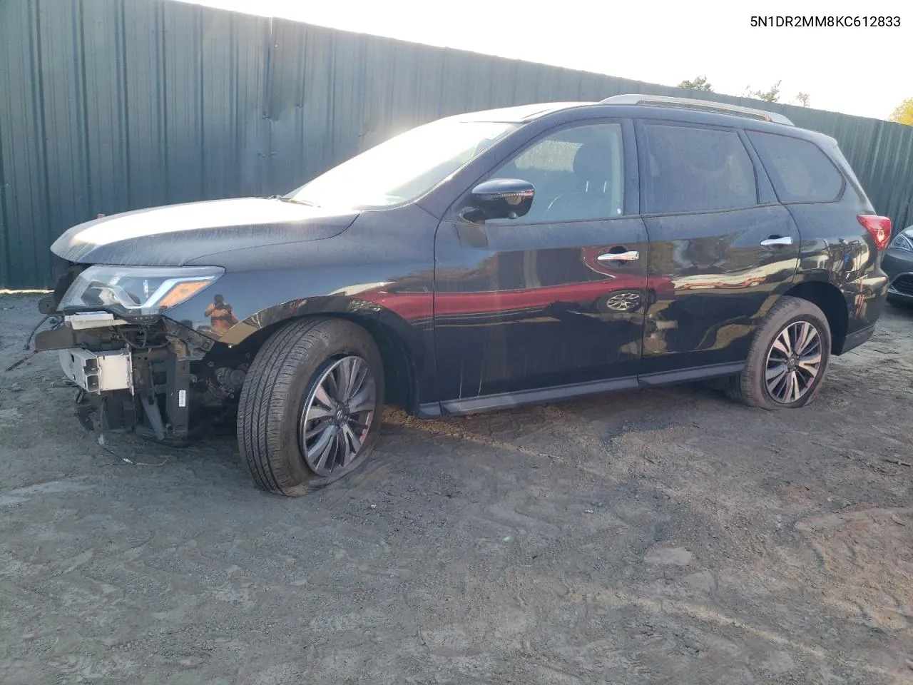 2019 Nissan Pathfinder S VIN: 5N1DR2MM8KC612833 Lot: 76079994