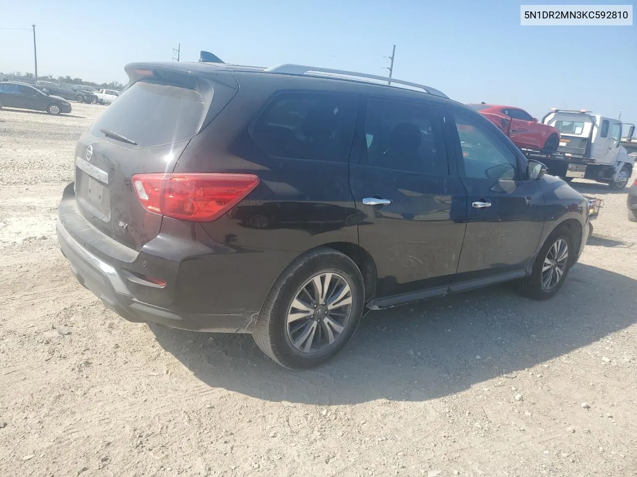 2019 Nissan Pathfinder S VIN: 5N1DR2MN3KC592810 Lot: 76095704