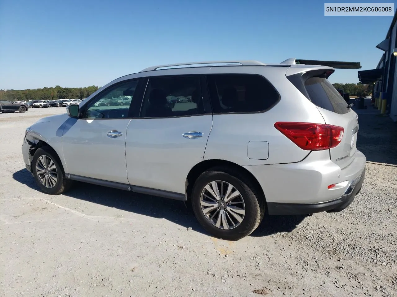 5N1DR2MM2KC606008 2019 Nissan Pathfinder S