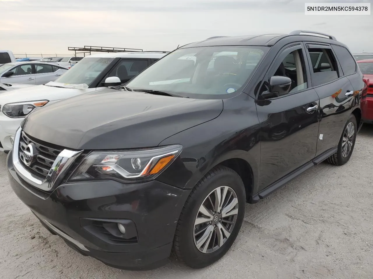 2019 Nissan Pathfinder S VIN: 5N1DR2MN5KC594378 Lot: 76440694