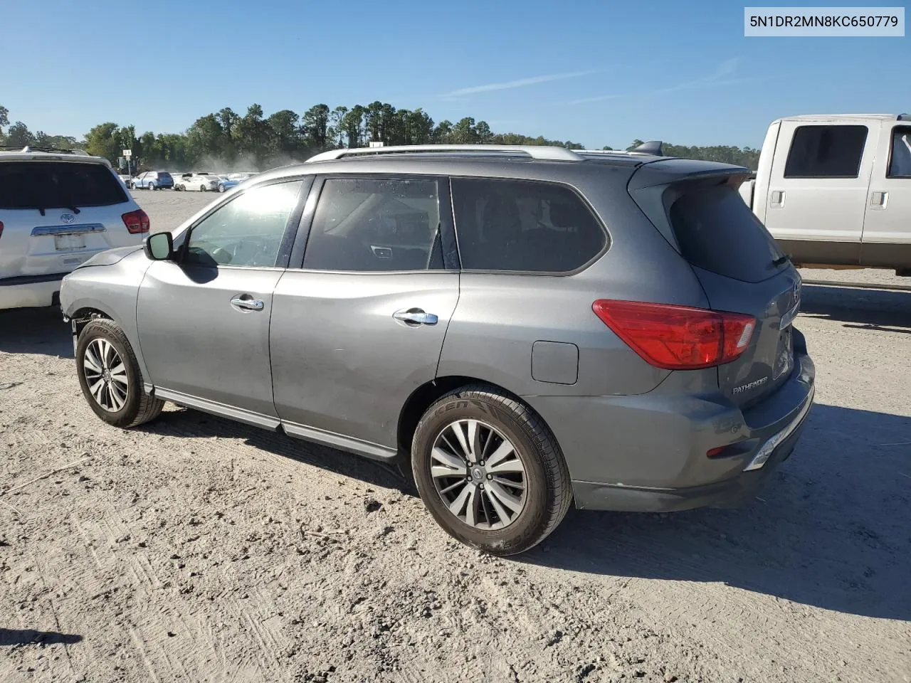 2019 Nissan Pathfinder S VIN: 5N1DR2MN8KC650779 Lot: 76634524