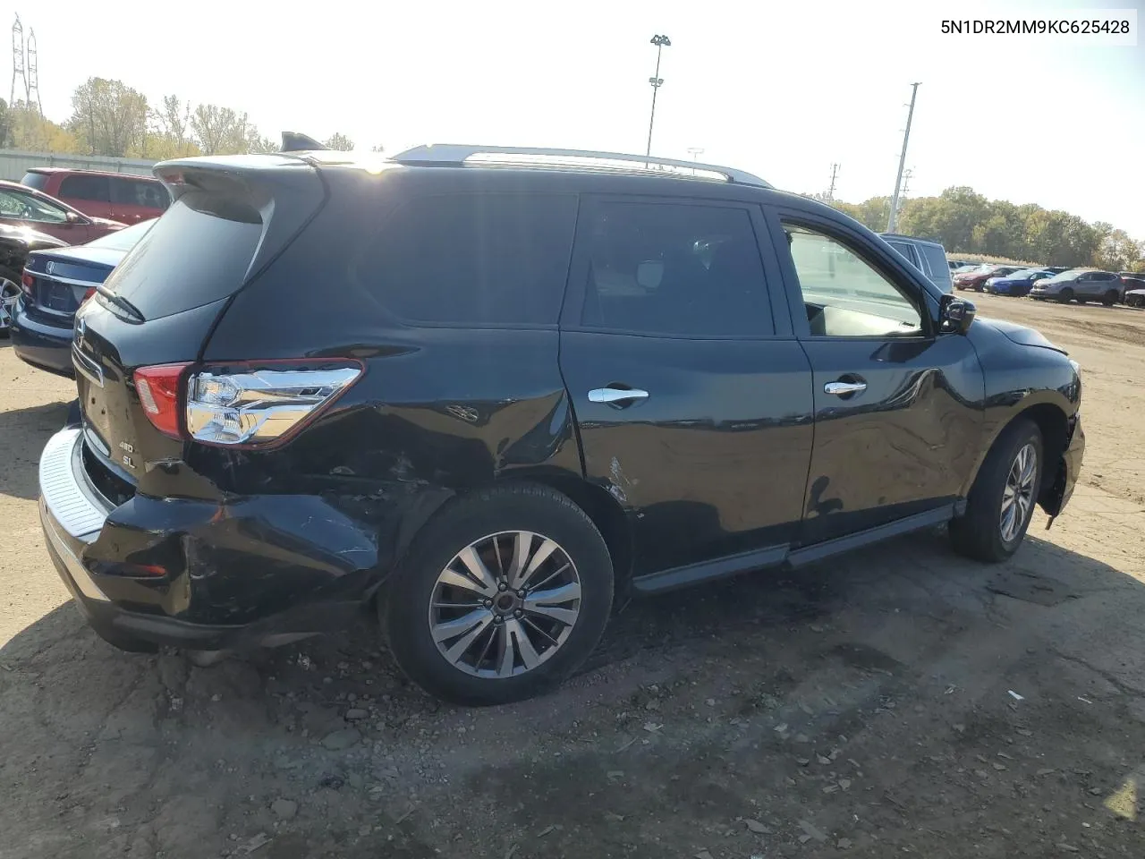 2019 Nissan Pathfinder S VIN: 5N1DR2MM9KC625428 Lot: 76730624