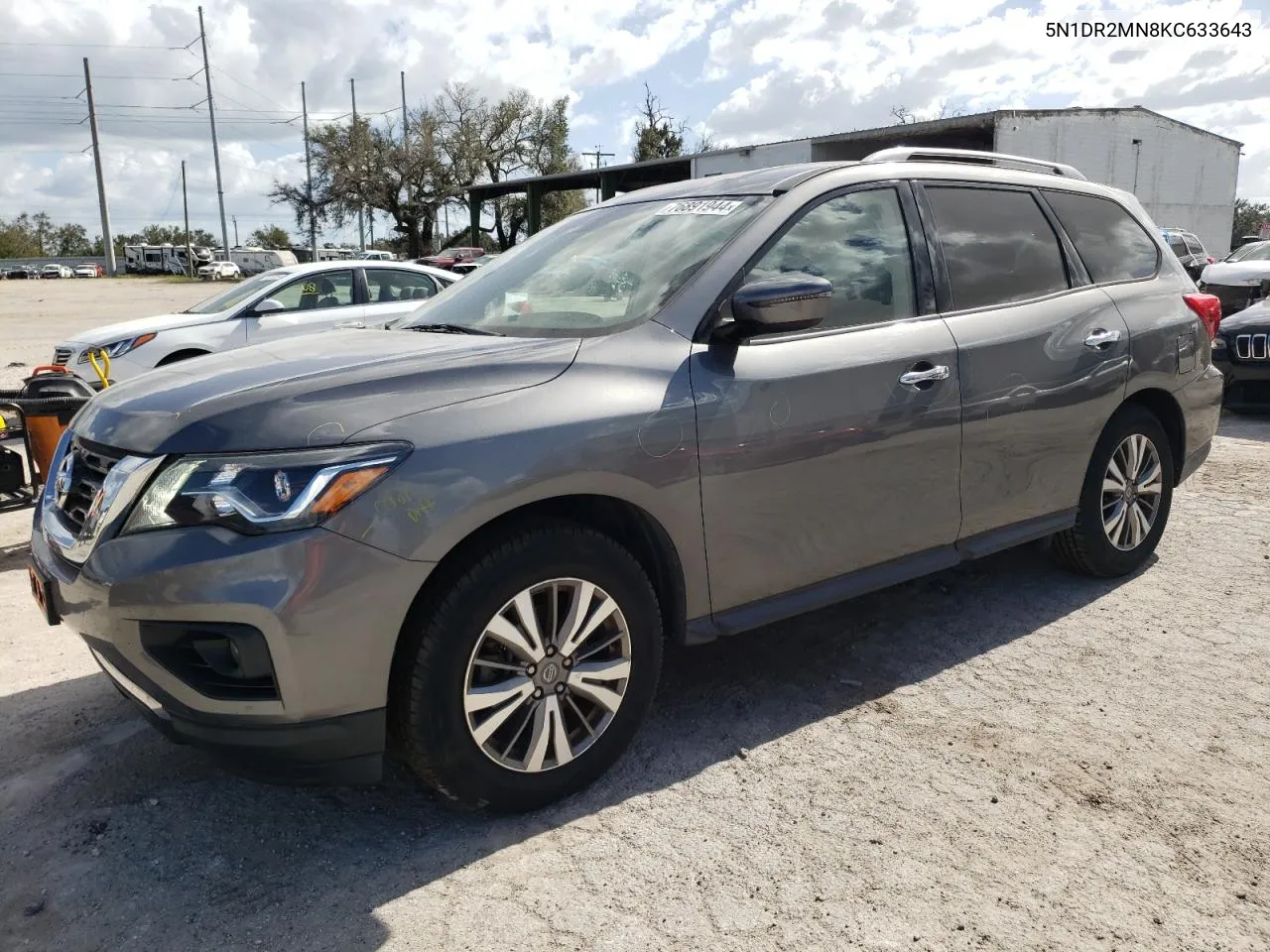 2019 Nissan Pathfinder S VIN: 5N1DR2MN8KC633643 Lot: 76891944