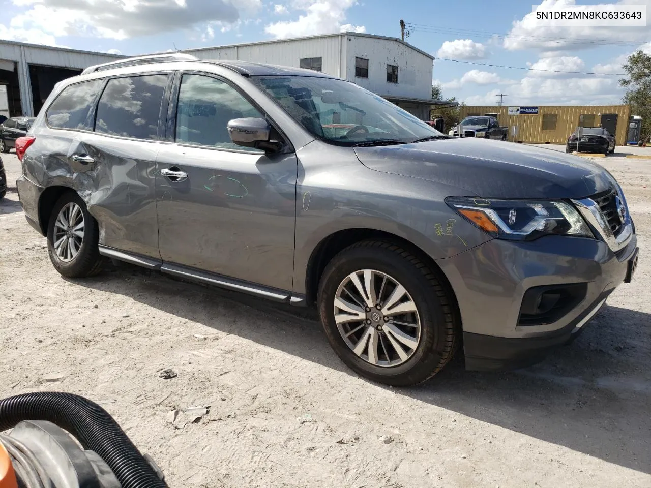 2019 Nissan Pathfinder S VIN: 5N1DR2MN8KC633643 Lot: 76891944