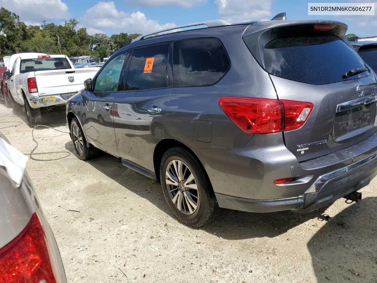 2019 Nissan Pathfinder S VIN: 5N1DR2MN6KC606277 Lot: 77022624