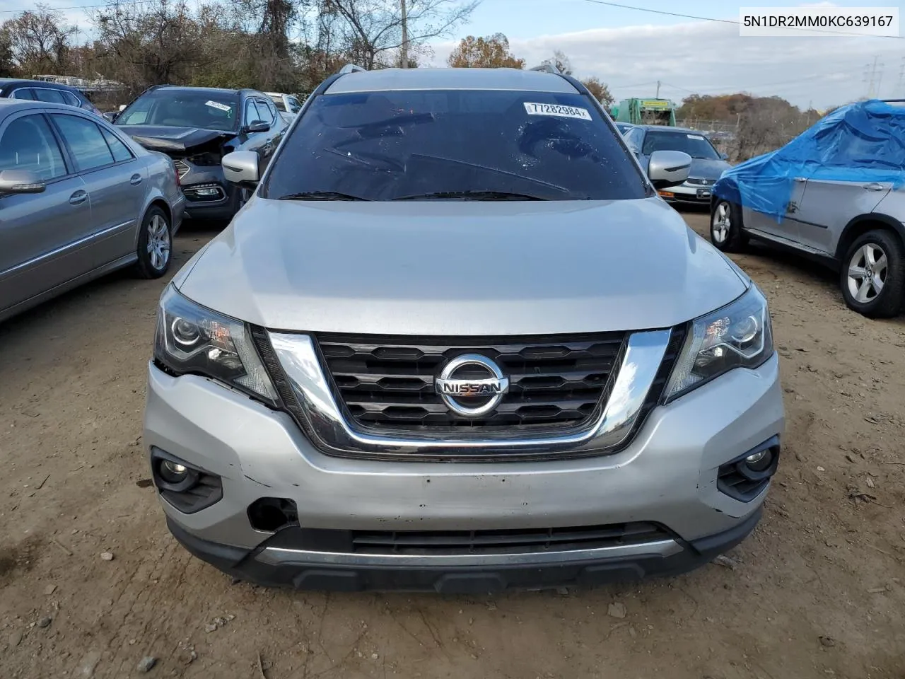 2019 Nissan Pathfinder S VIN: 5N1DR2MM0KC639167 Lot: 77282984