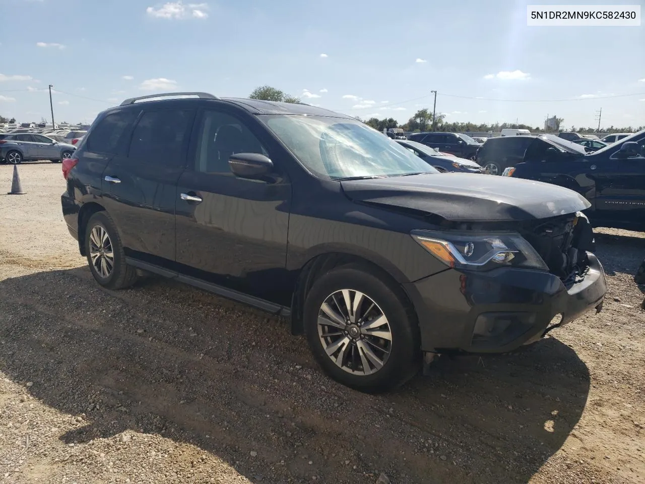 2019 Nissan Pathfinder S VIN: 5N1DR2MN9KC582430 Lot: 77384344