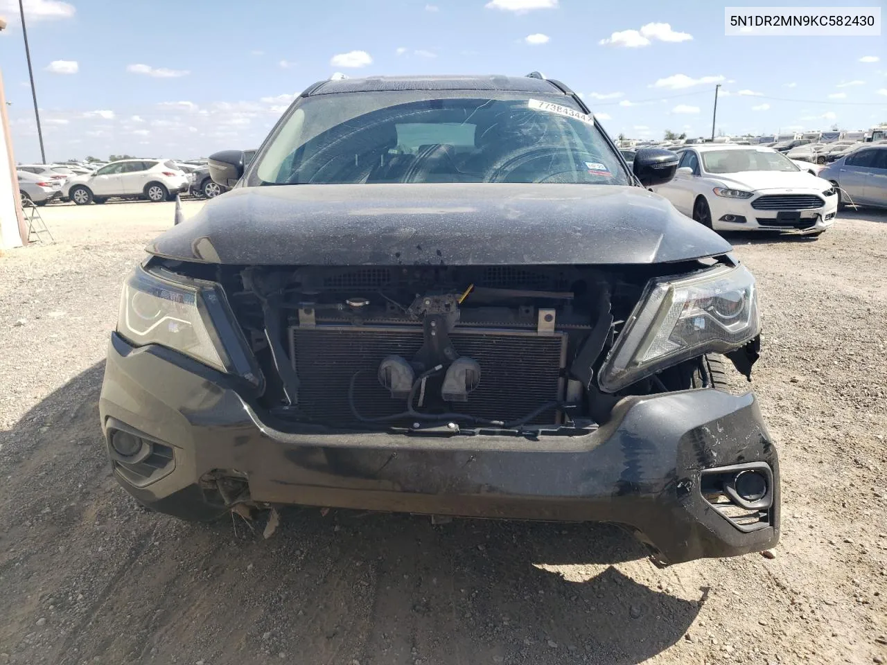 2019 Nissan Pathfinder S VIN: 5N1DR2MN9KC582430 Lot: 77384344