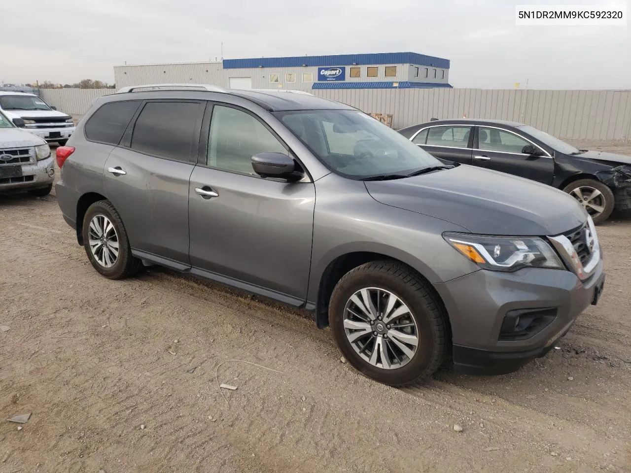 2019 Nissan Pathfinder S VIN: 5N1DR2MM9KC592320 Lot: 77439754