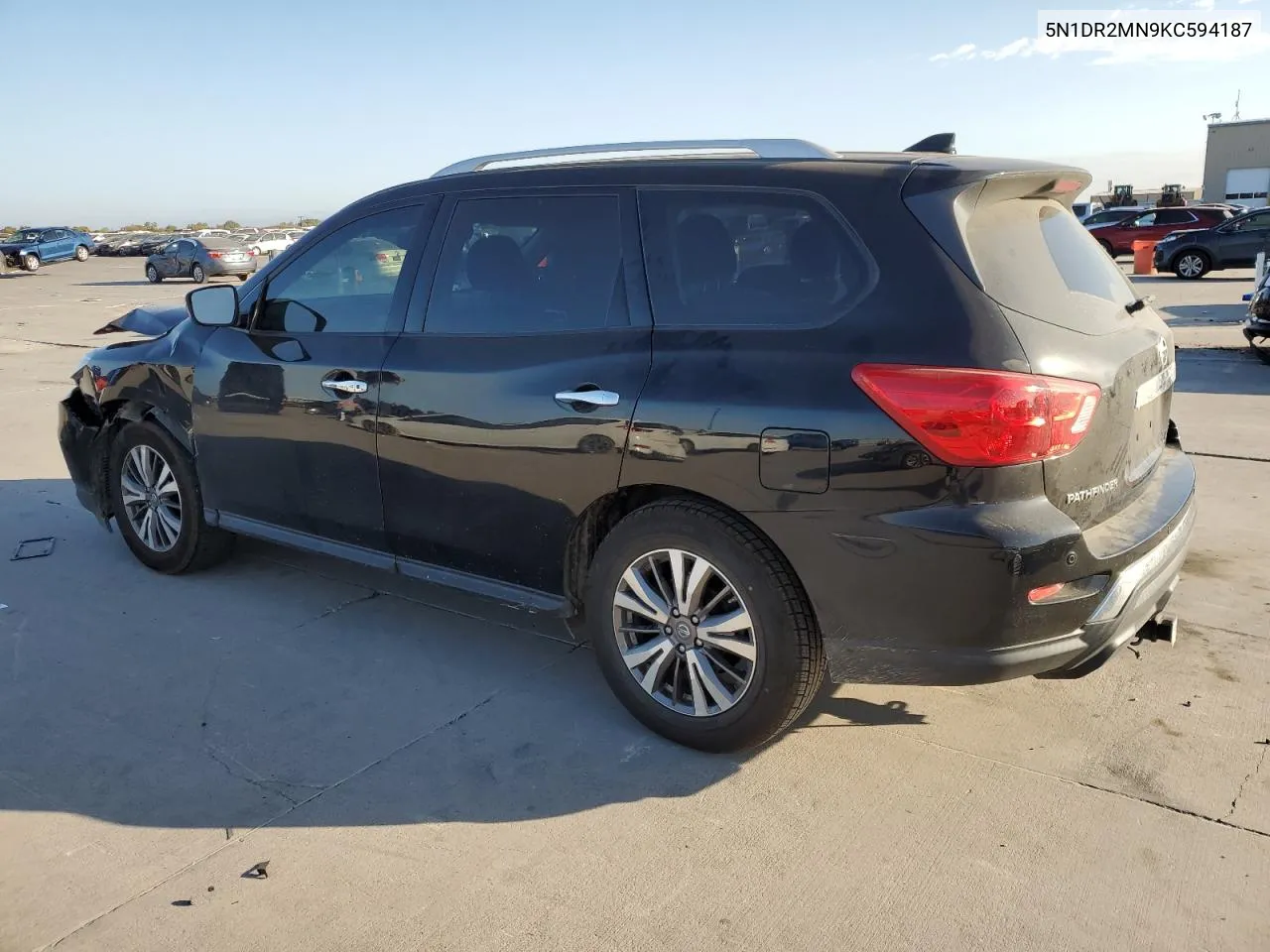 2019 Nissan Pathfinder S VIN: 5N1DR2MN9KC594187 Lot: 77772154