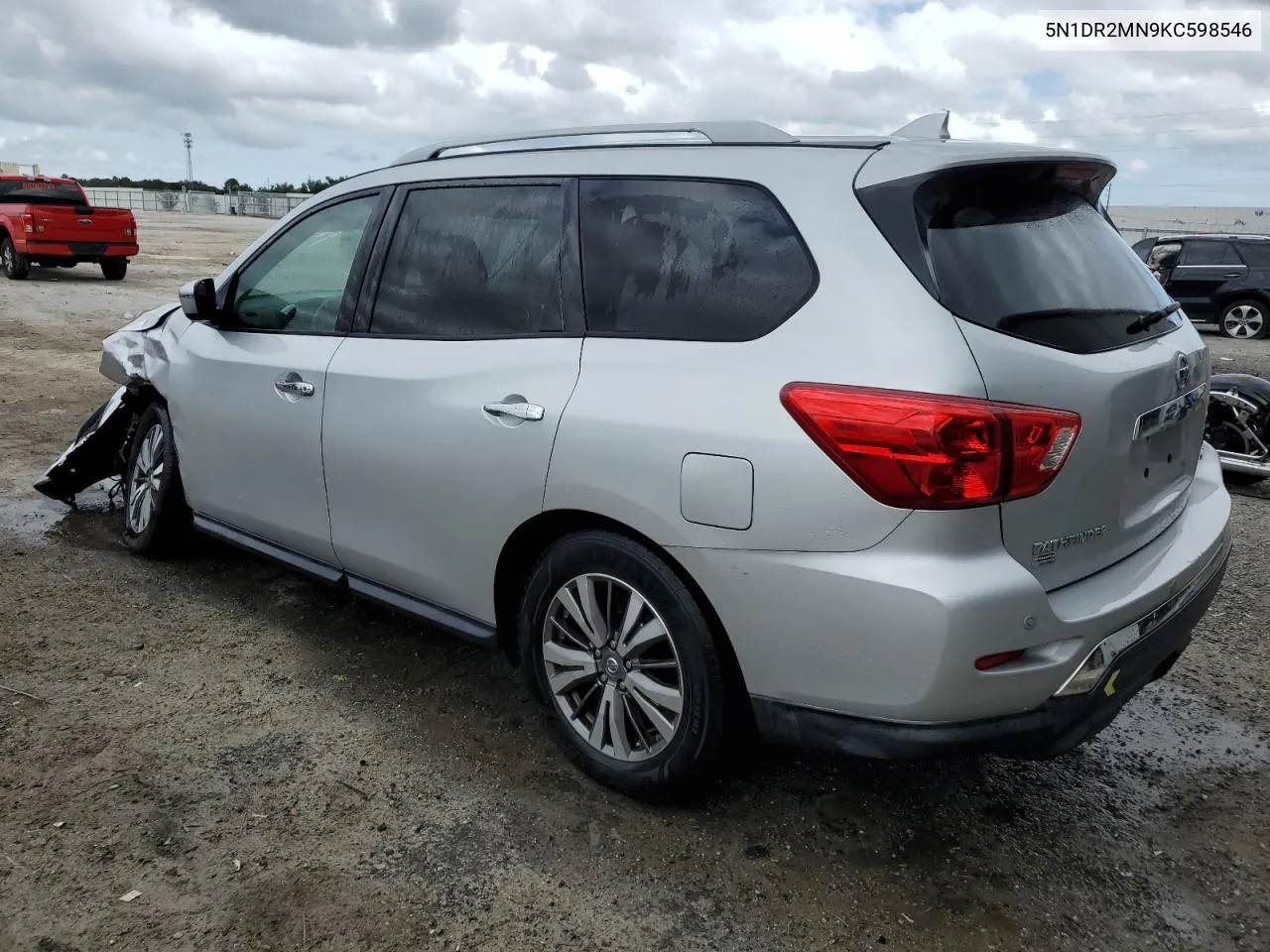 2019 Nissan Pathfinder S VIN: 5N1DR2MN9KC598546 Lot: 78039374