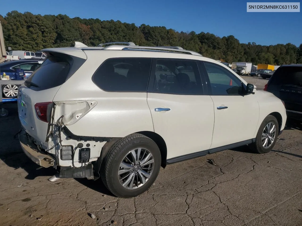 2019 Nissan Pathfinder S VIN: 5N1DR2MN8KC631150 Lot: 78129274