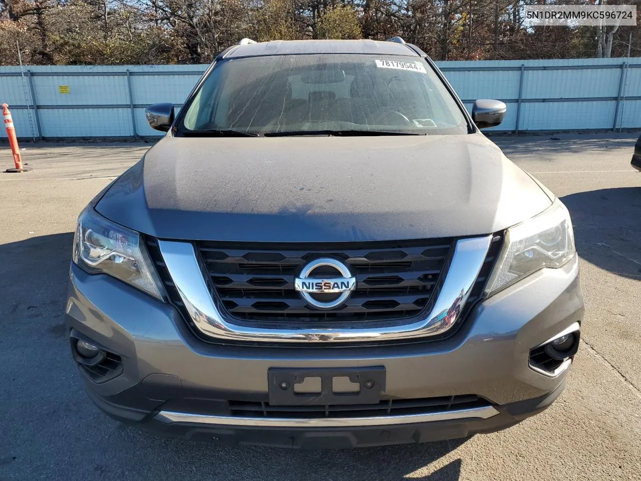 2019 Nissan Pathfinder S VIN: 5N1DR2MM9KC596724 Lot: 78179544