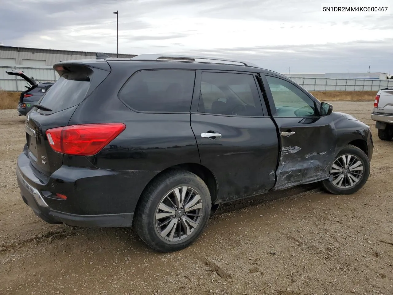 2019 Nissan Pathfinder S VIN: 5N1DR2MM4KC600467 Lot: 78302674