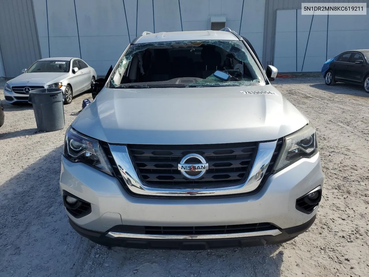 2019 Nissan Pathfinder S VIN: 5N1DR2MN8KC619211 Lot: 78390554