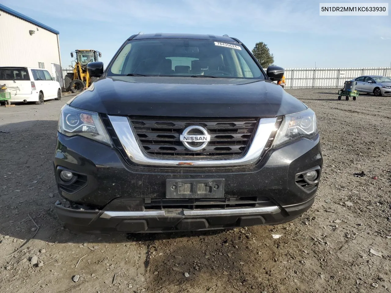 2019 Nissan Pathfinder S VIN: 5N1DR2MM1KC633930 Lot: 78435624