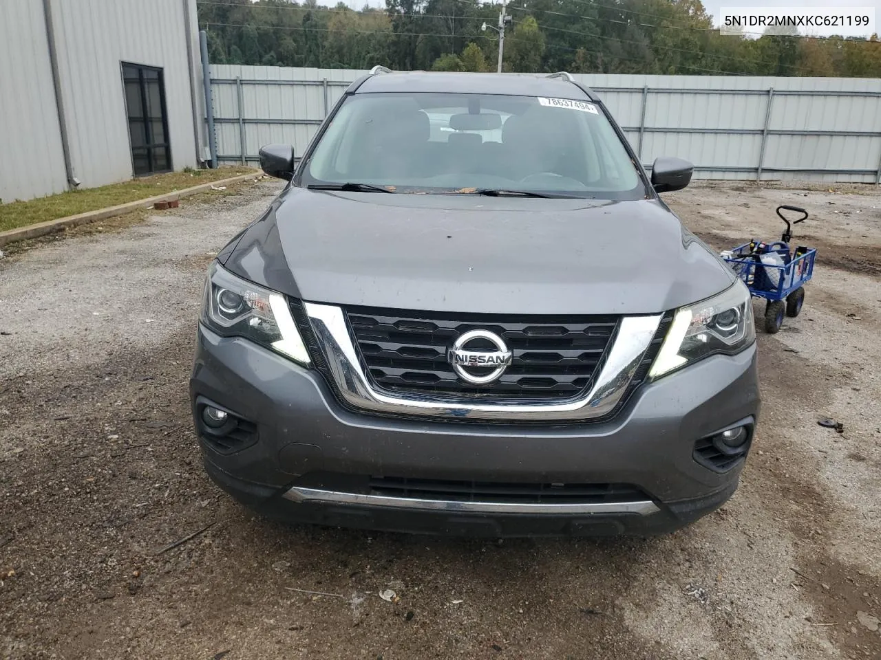 2019 Nissan Pathfinder S VIN: 5N1DR2MNXKC621199 Lot: 78637494