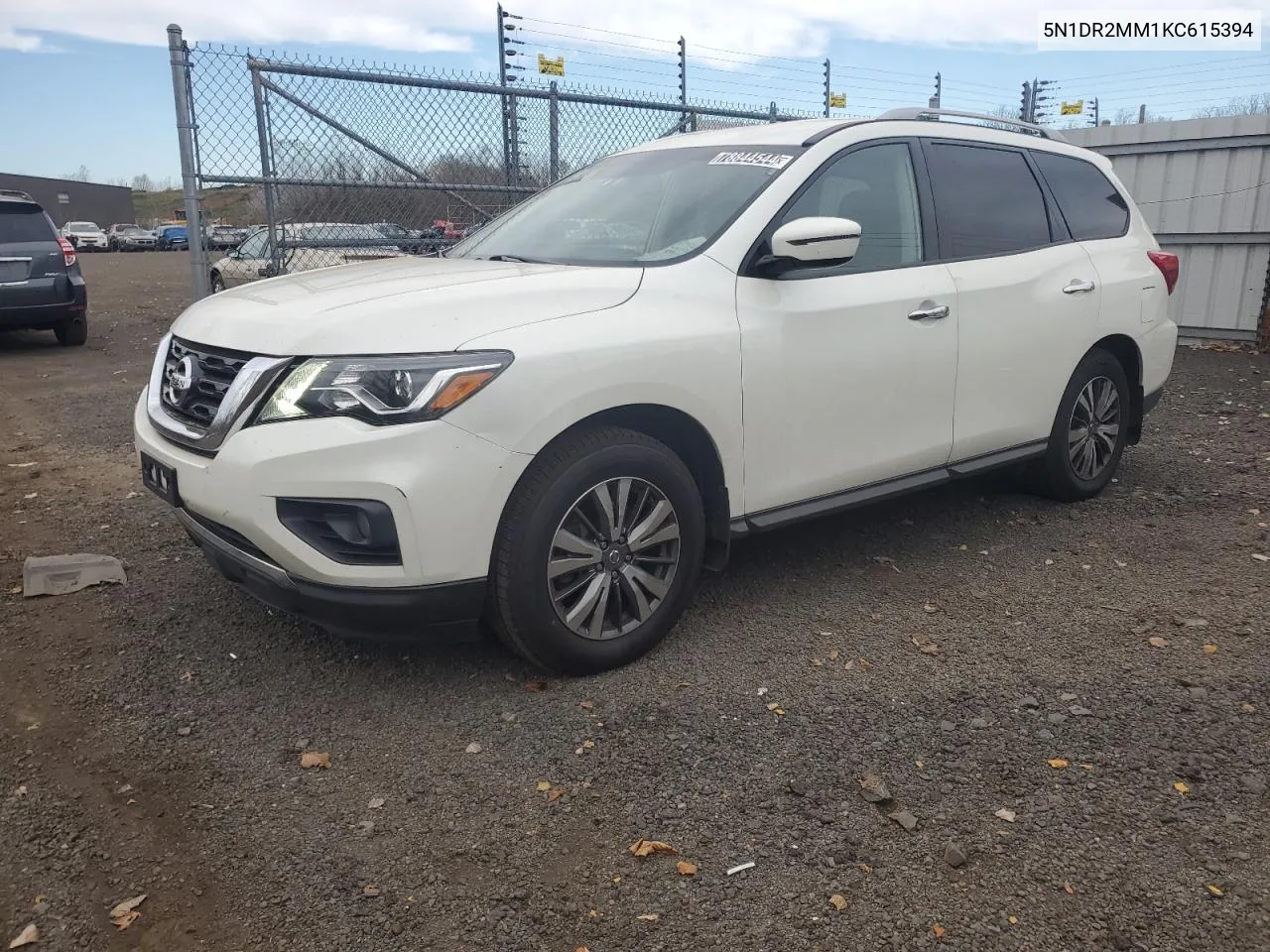 2019 Nissan Pathfinder S VIN: 5N1DR2MM1KC615394 Lot: 78844544