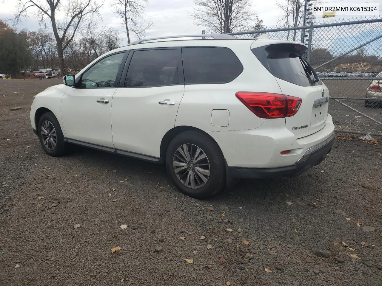 2019 Nissan Pathfinder S VIN: 5N1DR2MM1KC615394 Lot: 78844544