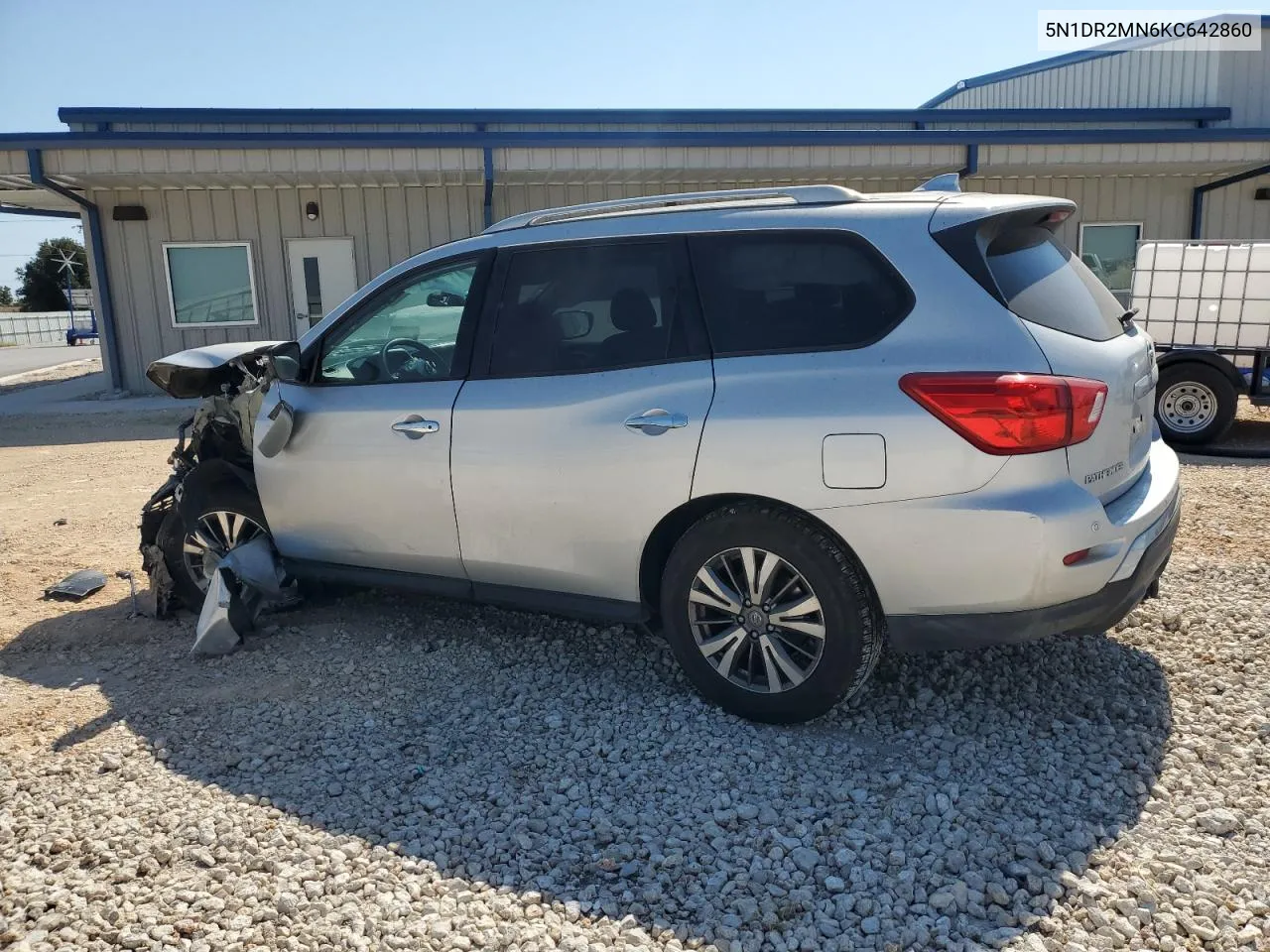 2019 Nissan Pathfinder S VIN: 5N1DR2MN6KC642860 Lot: 79214674