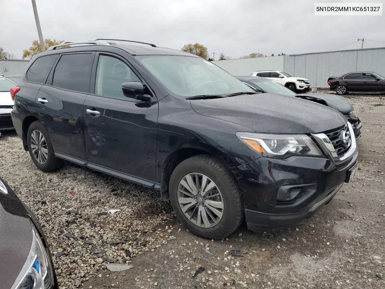 2019 Nissan Pathfinder S VIN: 5N1DR2MM1KC651327 Lot: 79334684