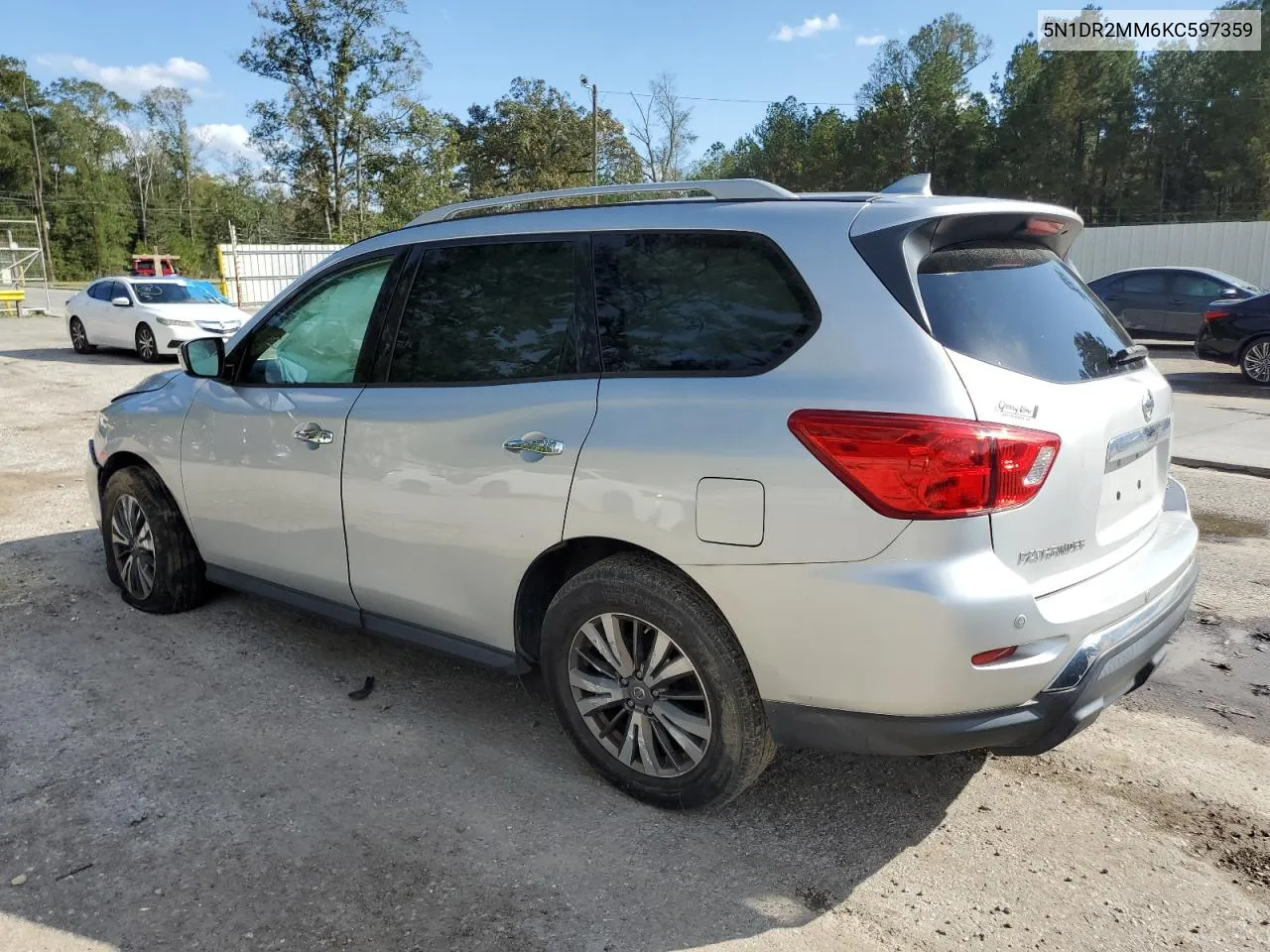 2019 Nissan Pathfinder S VIN: 5N1DR2MM6KC597359 Lot: 79404404