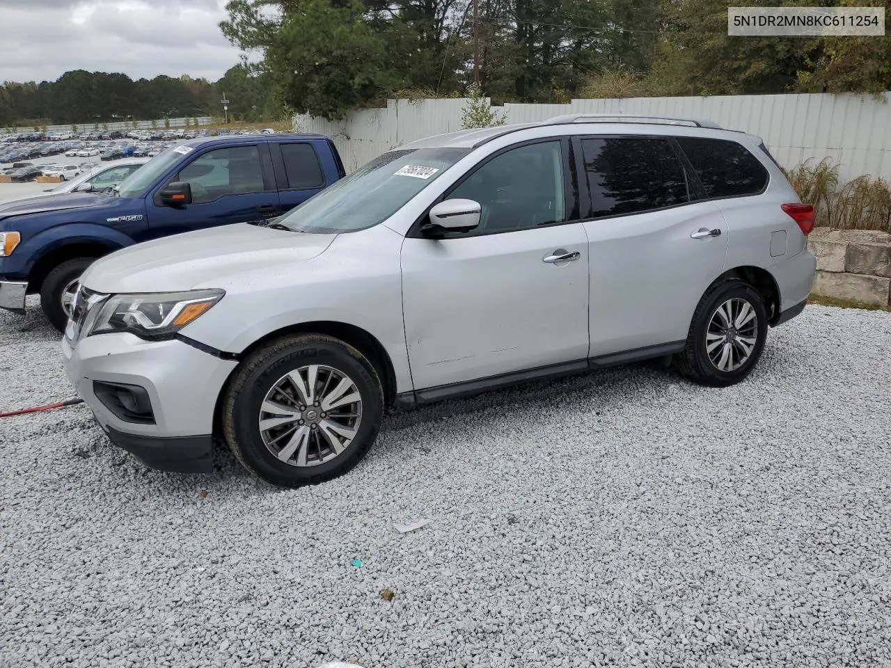 2019 Nissan Pathfinder S VIN: 5N1DR2MN8KC611254 Lot: 79567024