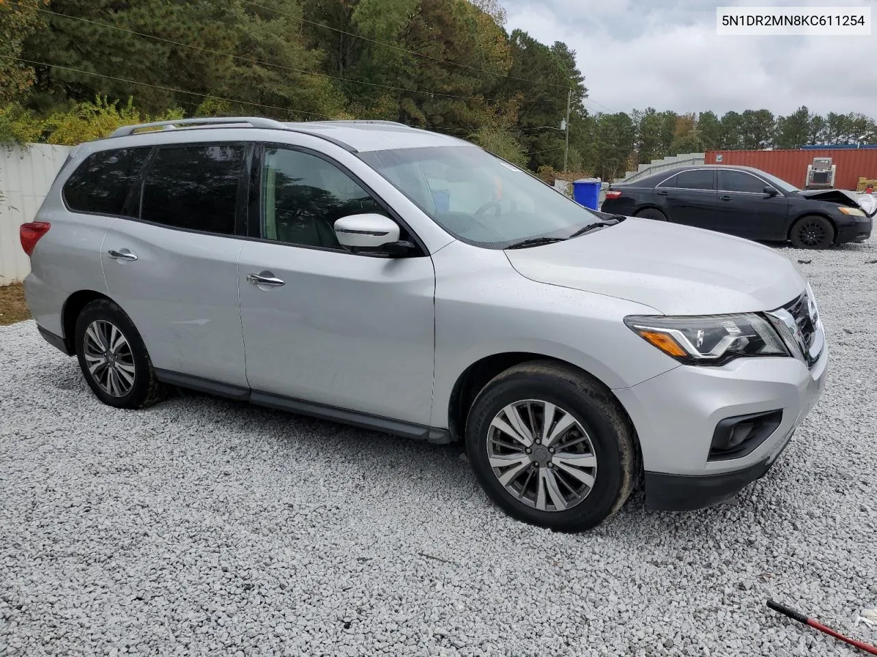 2019 Nissan Pathfinder S VIN: 5N1DR2MN8KC611254 Lot: 79567024