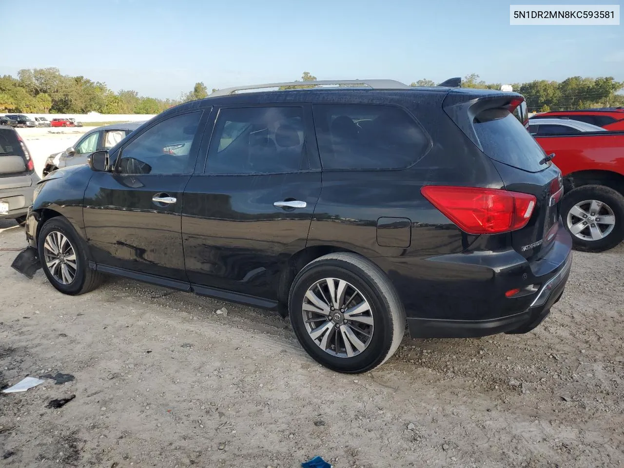 2019 Nissan Pathfinder S VIN: 5N1DR2MN8KC593581 Lot: 79781914