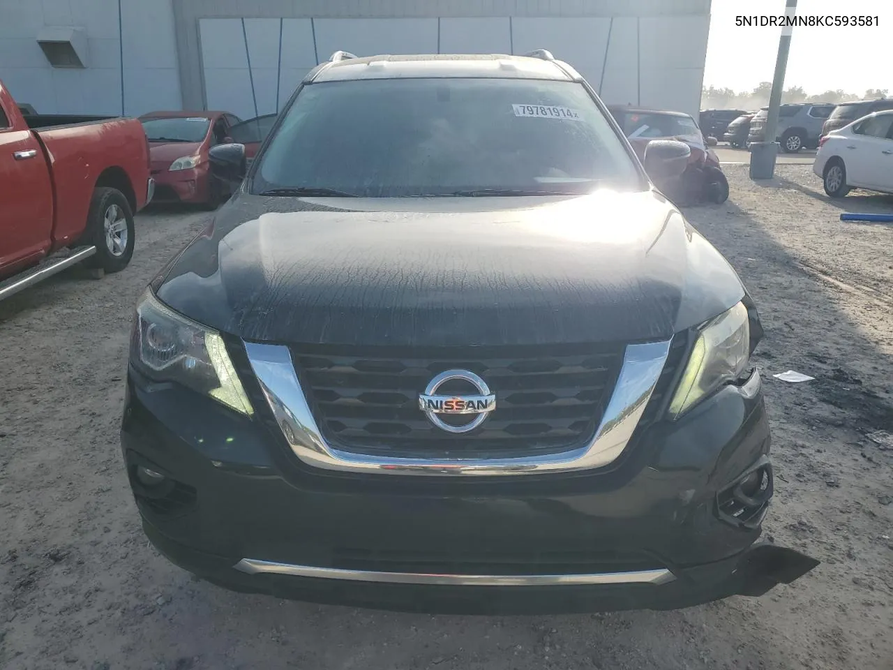 2019 Nissan Pathfinder S VIN: 5N1DR2MN8KC593581 Lot: 79781914