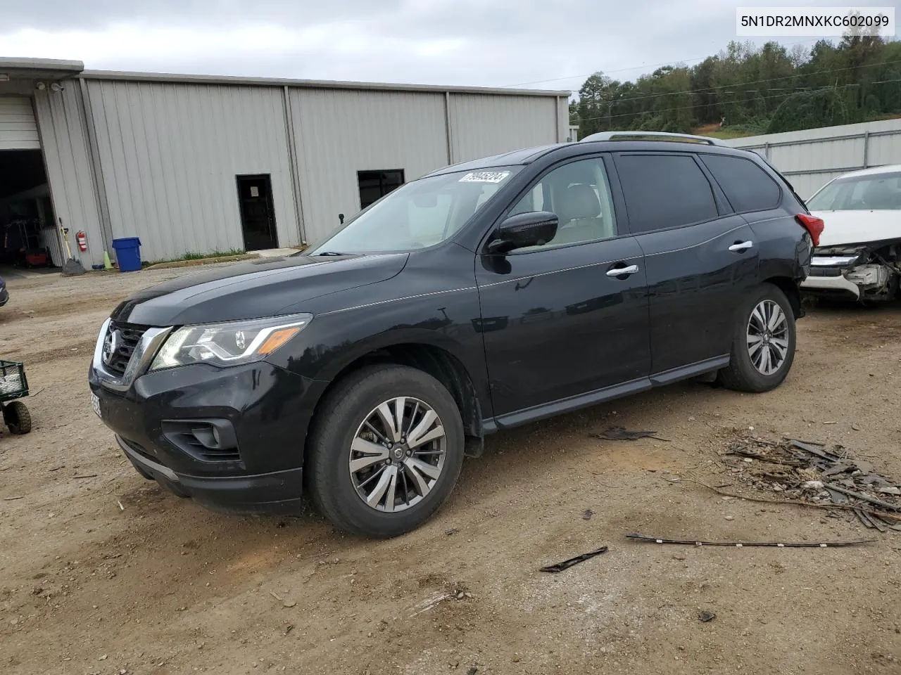 2019 Nissan Pathfinder S VIN: 5N1DR2MNXKC602099 Lot: 79945224