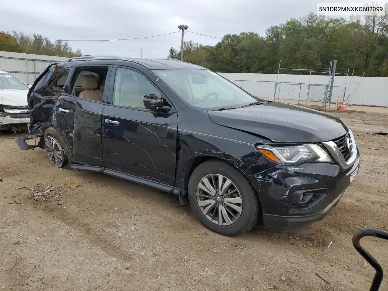 2019 Nissan Pathfinder S VIN: 5N1DR2MNXKC602099 Lot: 79945224