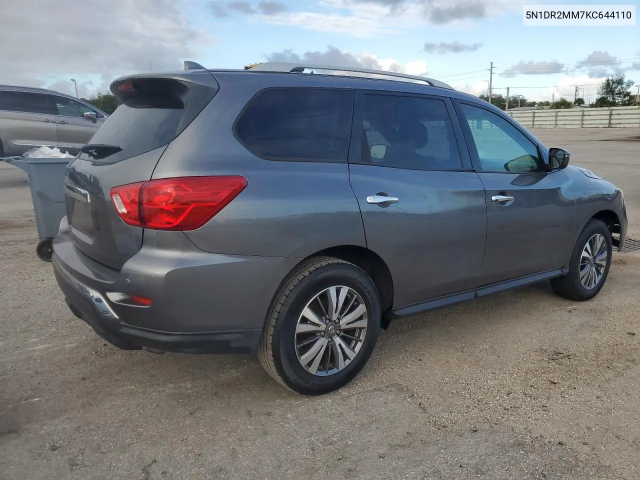 2019 Nissan Pathfinder S VIN: 5N1DR2MM7KC644110 Lot: 80093644