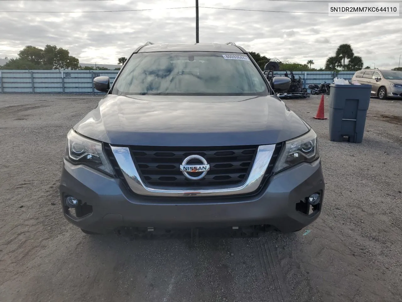 2019 Nissan Pathfinder S VIN: 5N1DR2MM7KC644110 Lot: 80093644