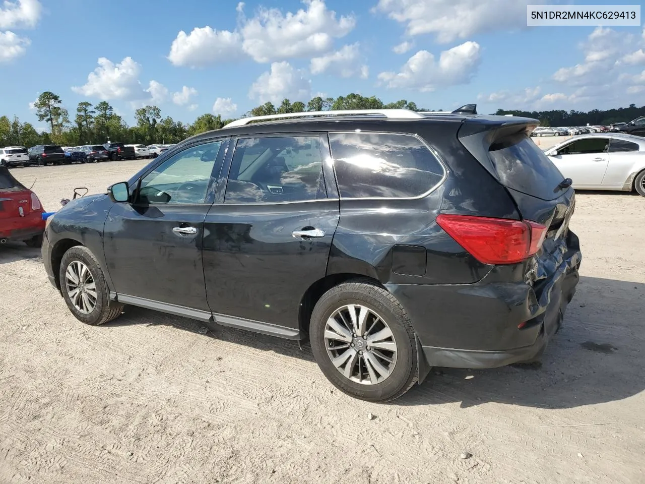 2019 Nissan Pathfinder S VIN: 5N1DR2MN4KC629413 Lot: 80157004