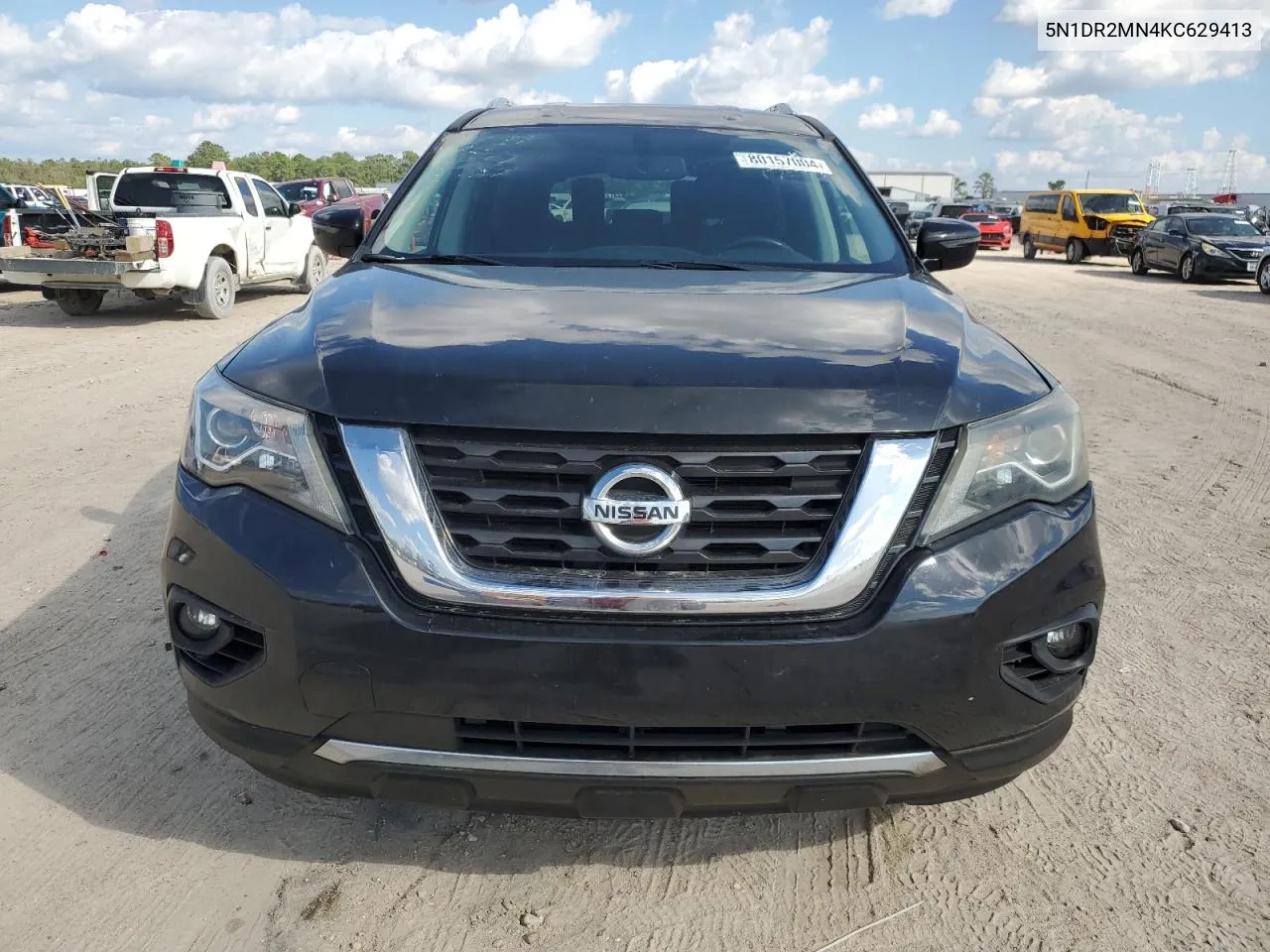 2019 Nissan Pathfinder S VIN: 5N1DR2MN4KC629413 Lot: 80157004