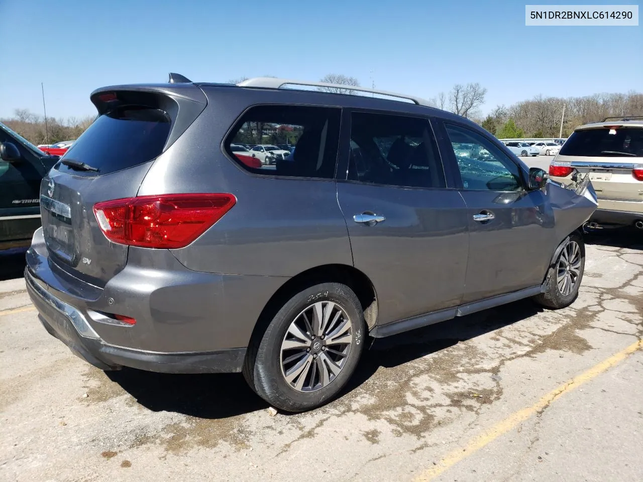 2020 Nissan Pathfinder Sv VIN: 5N1DR2BNXLC614290 Lot: 49671454