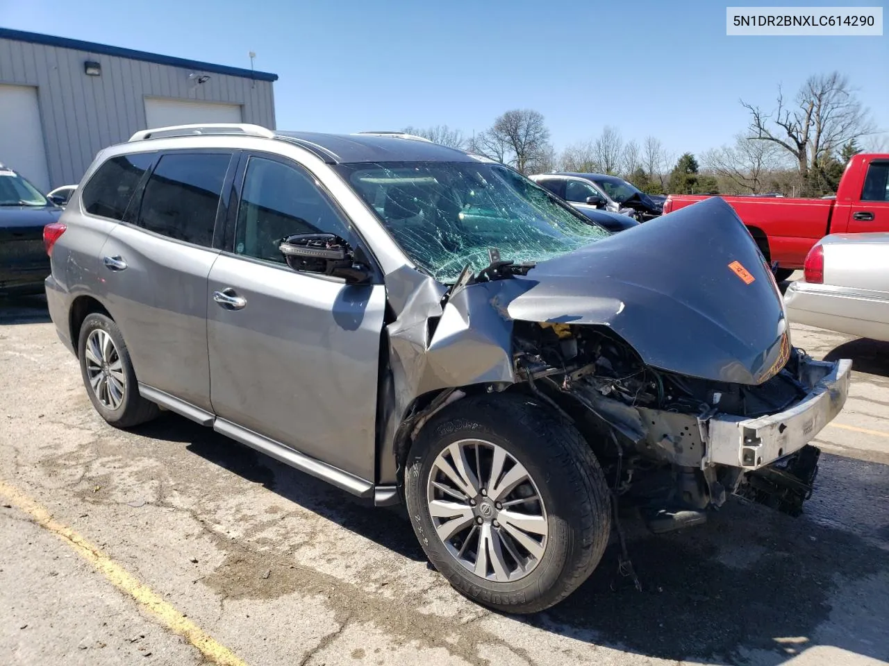 2020 Nissan Pathfinder Sv VIN: 5N1DR2BNXLC614290 Lot: 49671454