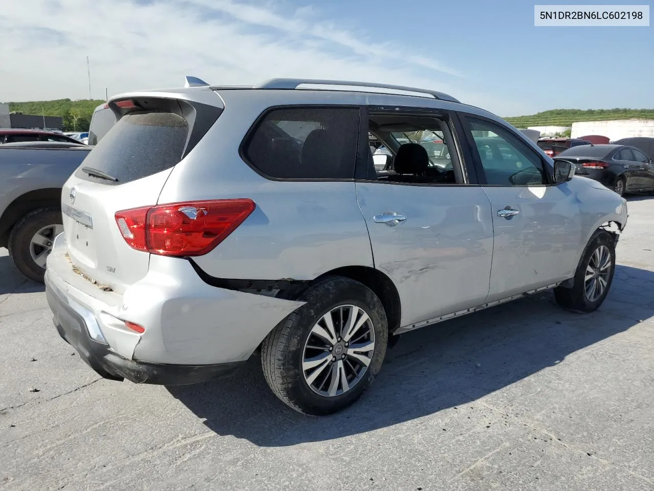 2020 Nissan Pathfinder Sv VIN: 5N1DR2BN6LC602198 Lot: 51373054