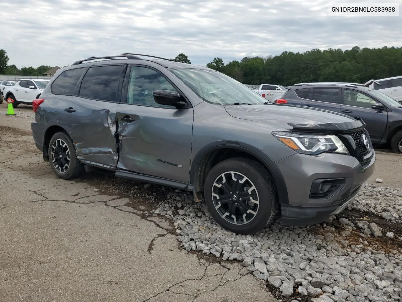 2020 Nissan Pathfinder Sv VIN: 5N1DR2BN0LC583938 Lot: 57068954