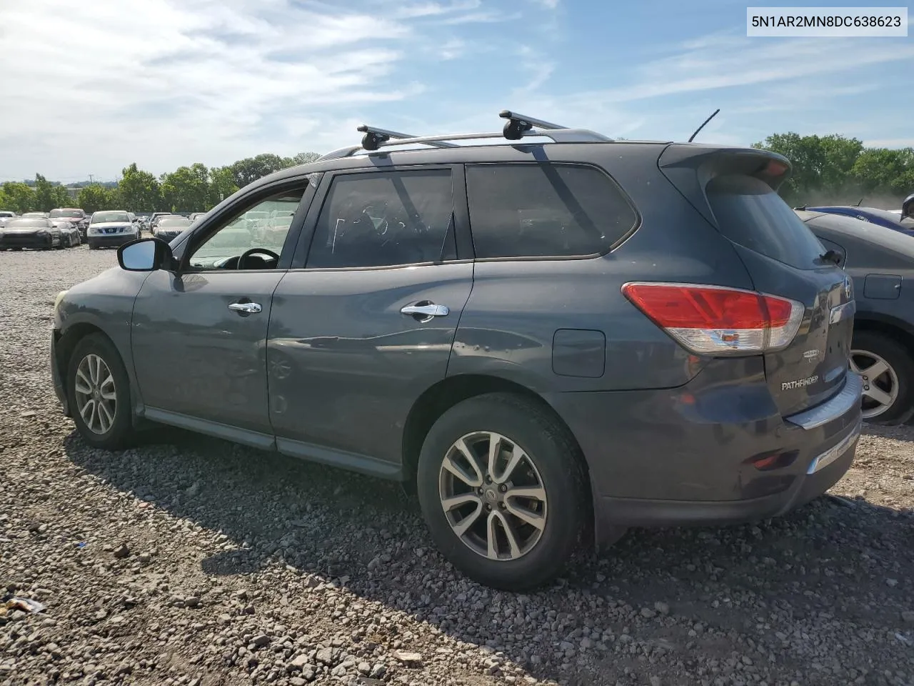 5N1AR2MN8DC638623 2013 Nissan Pathfinder S