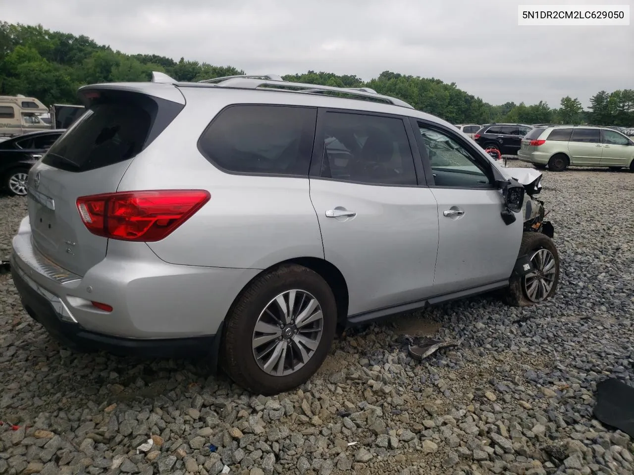 2020 Nissan Pathfinder Sl VIN: 5N1DR2CM2LC629050 Lot: 61553654