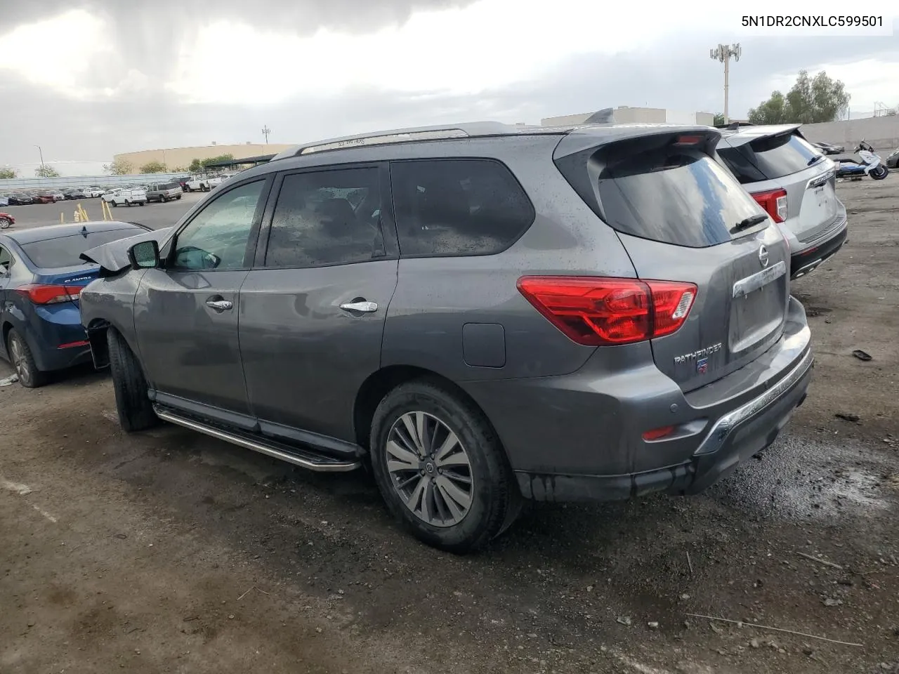 2020 Nissan Pathfinder Sl VIN: 5N1DR2CNXLC599501 Lot: 62129364