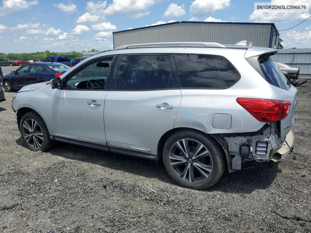 2020 Nissan Pathfinder Platinum VIN: 5N1DR2DN5LC596679 Lot: 62142904