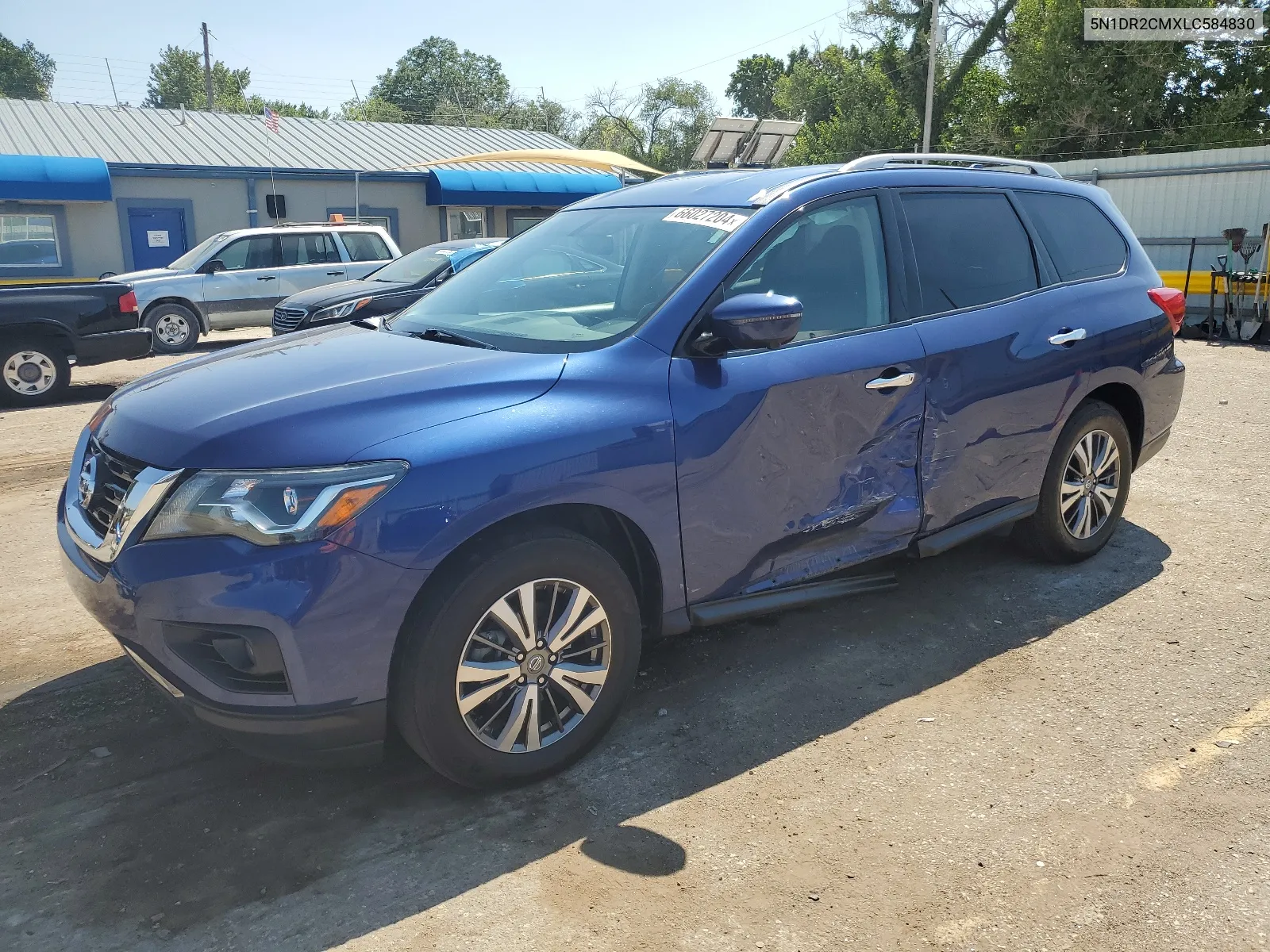 2020 Nissan Pathfinder Sl VIN: 5N1DR2CMXLC584830 Lot: 66027204