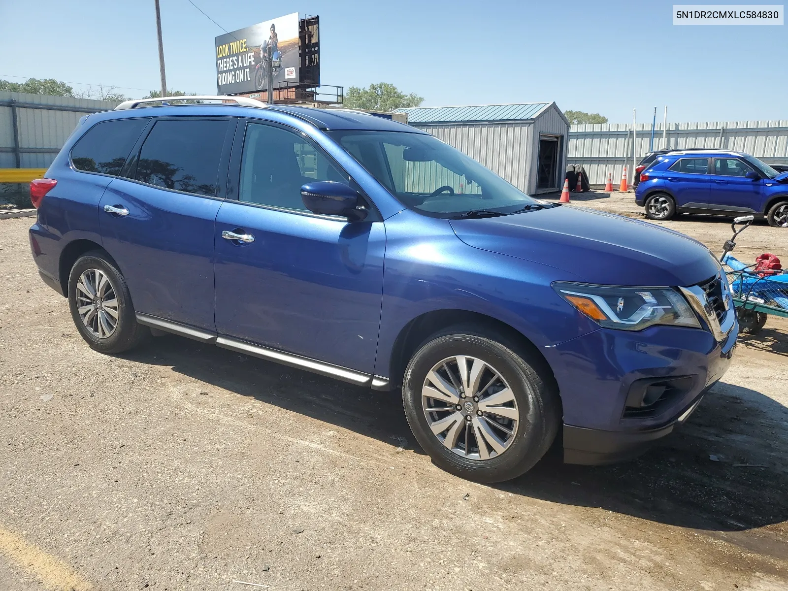 2020 Nissan Pathfinder Sl VIN: 5N1DR2CMXLC584830 Lot: 66027204