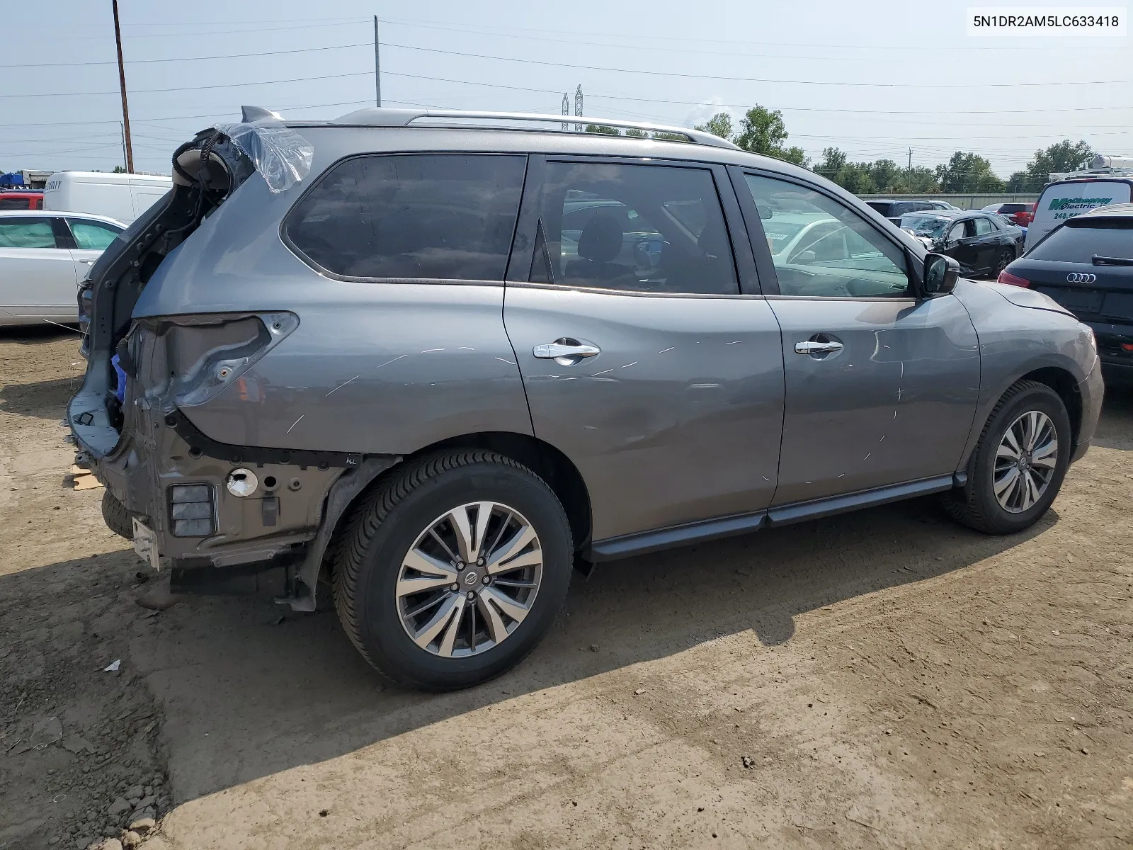 2020 Nissan Pathfinder S VIN: 5N1DR2AM5LC633418 Lot: 66675724