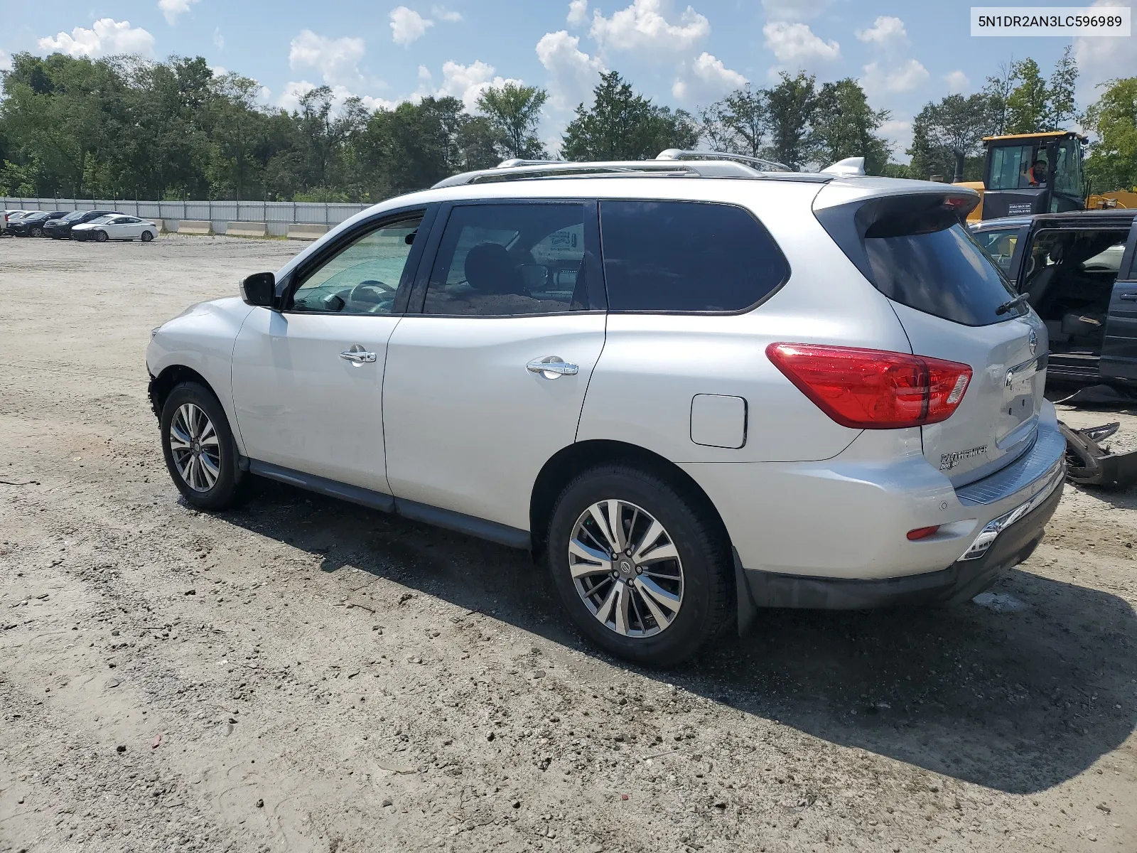 2020 Nissan Pathfinder S VIN: 5N1DR2AN3LC596989 Lot: 67405334